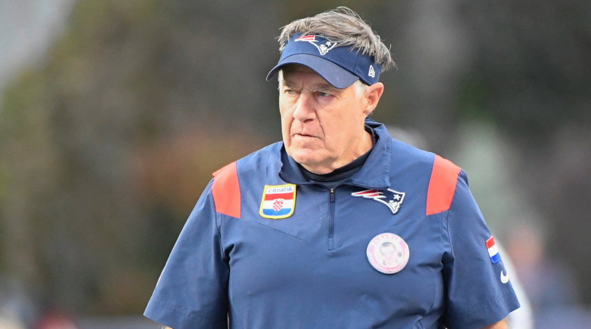 Patriots coach Bill Belichick